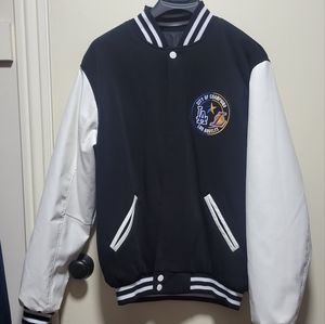 MLB Authentic REVERSIBLE 2020 Dodgers/Lakers Championship jacket